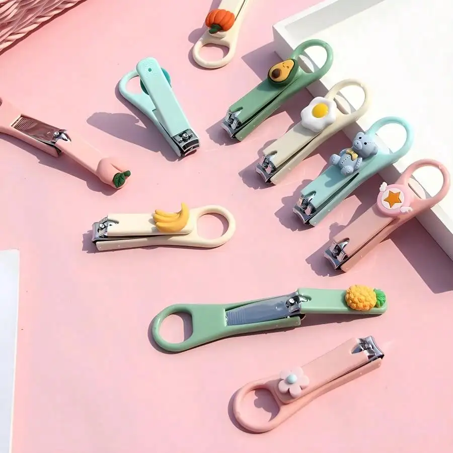 1 Stück/2/5 Stück Maniküre-Sets, Nagelknipser aus Edelstahl, Pediküre-Set, Pflegewerkzeuge, Nagelschneider für Frauen, Mädchen und Kinder