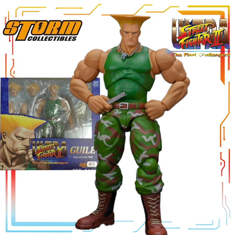 Spot Goods STORM COLECTIBLES Original Street Fighter 2 serie móvil Grand Anime modelo de figura de acción juguetes modelo regalos para niños