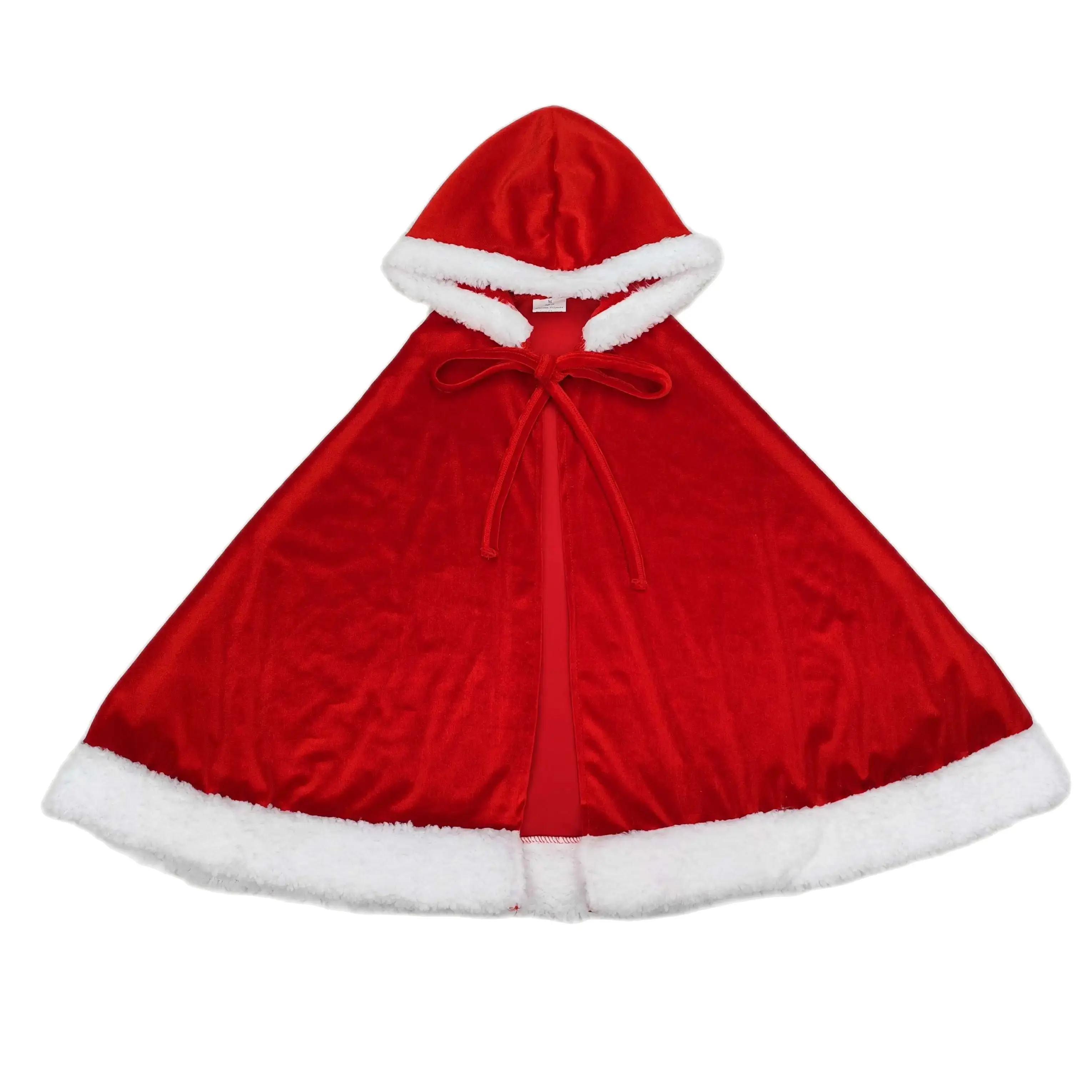 

New rts Christmas baby girl cape wholesale red holiday girls boutique wholesale children's cape cloak