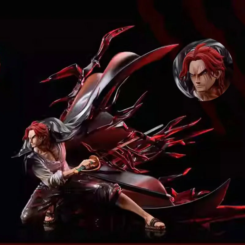 

Anime Shanks One Piece Figures Chronicle Master Stars Plece Squatting The Shanks Action Figures PVC Model Collection Toys Gifts