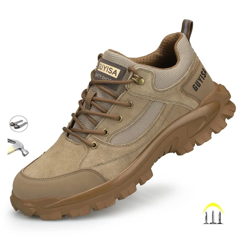 

New Type Of Labor Protection Shoes Are Anti-Smash And Puncture Resistant, Comfortable And Safe Work Protection Shoes