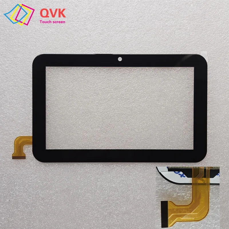 

7Inch Black For FF-07248A2-GFF-FPC-V01 Tablet PC Capacitive Touch Screen Digitizer Sensor External Glass Panel