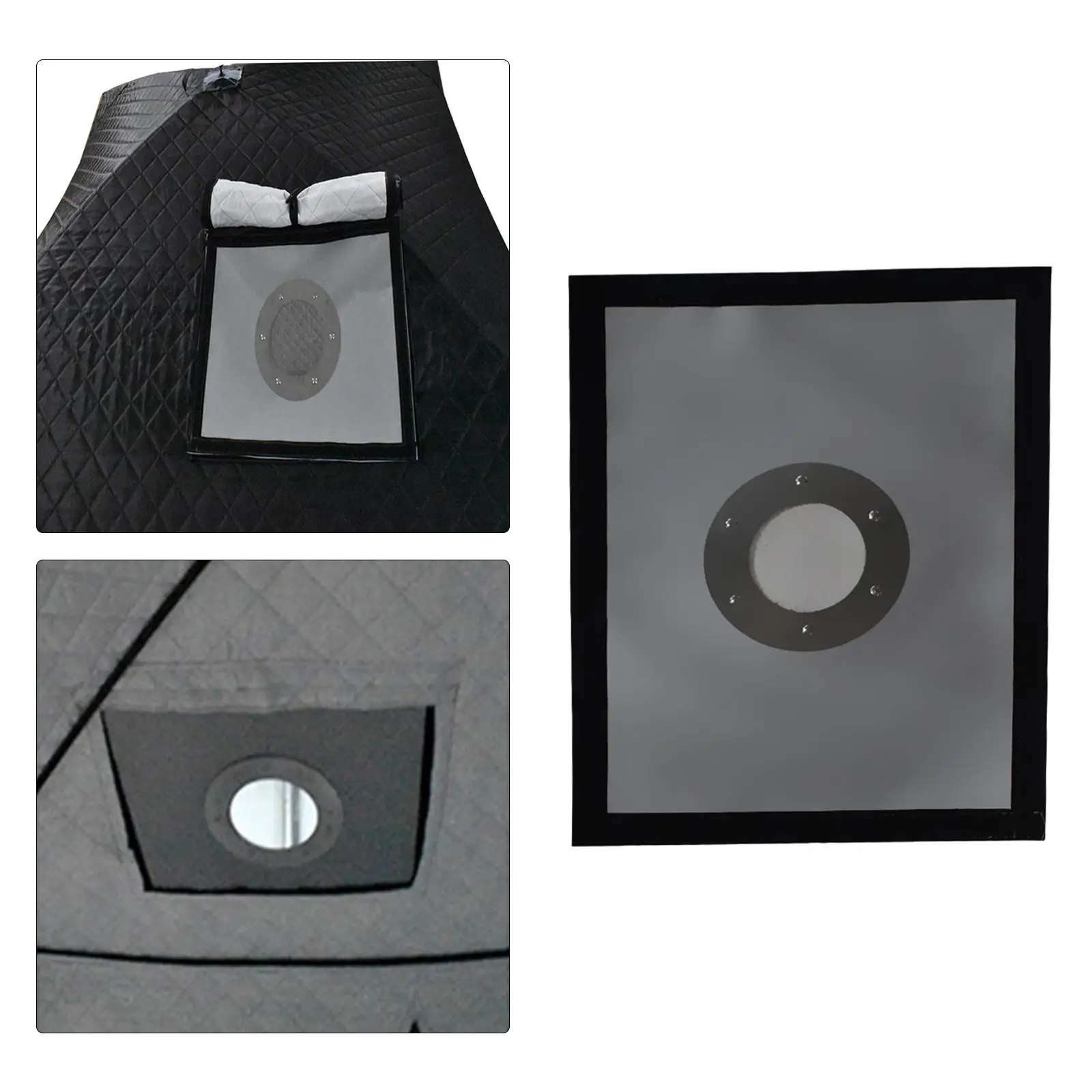 

Tent Stove W/ Round Hole Fireproof Accessories for Fishing