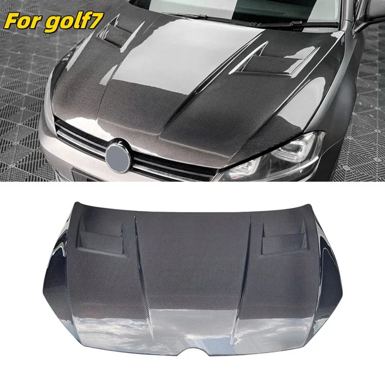 

MRD for Volkswagen GOLF MK7 7.5 GTI R 2014-2019 Real Carbon Fiber Car TR Style Hood