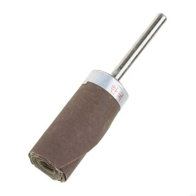W8KB 3mm Shank Cylinder Sandpaper Rod Sticks Convenient Sand Paper Bar Grit 1500 1200 1000 600 400 320 240 180