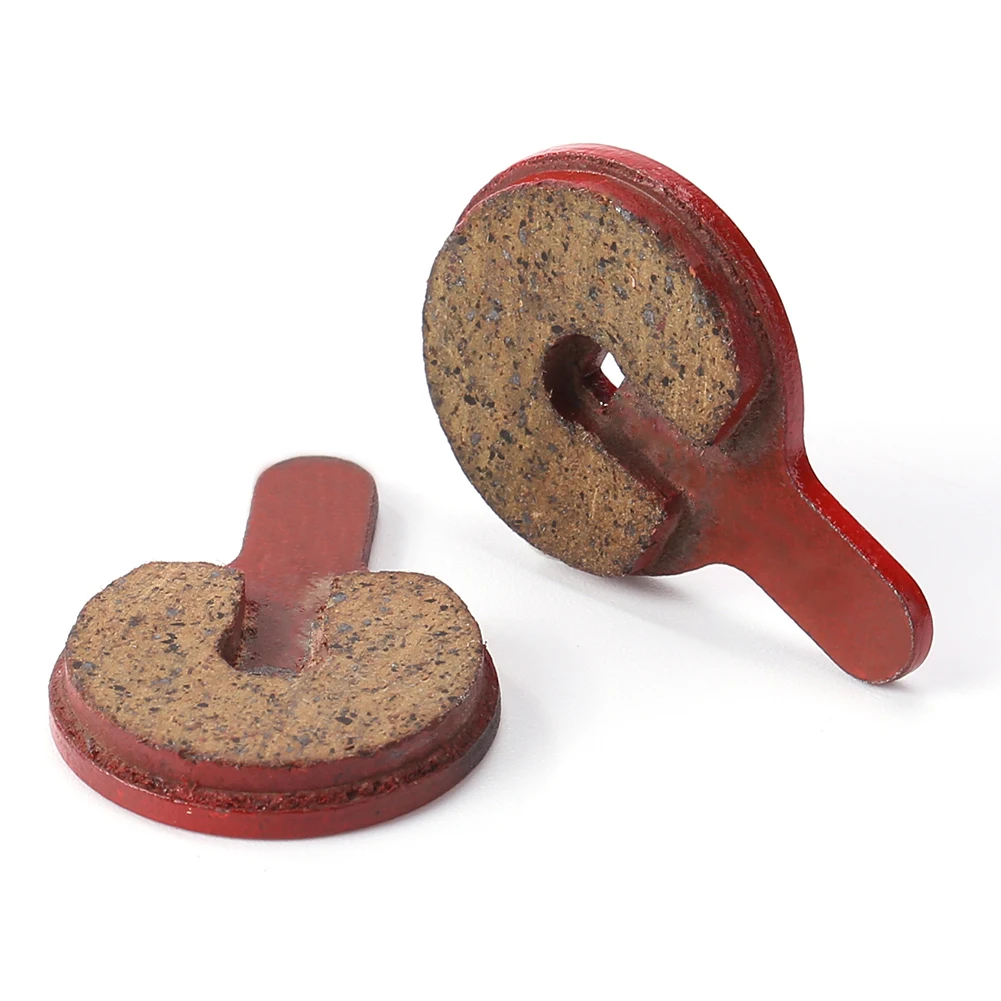 زوجان من وسادات فرامل الدراجة شبه المعدنية أجزاء قرص فرامل ركوب الدراجات على الطرق الجبلية