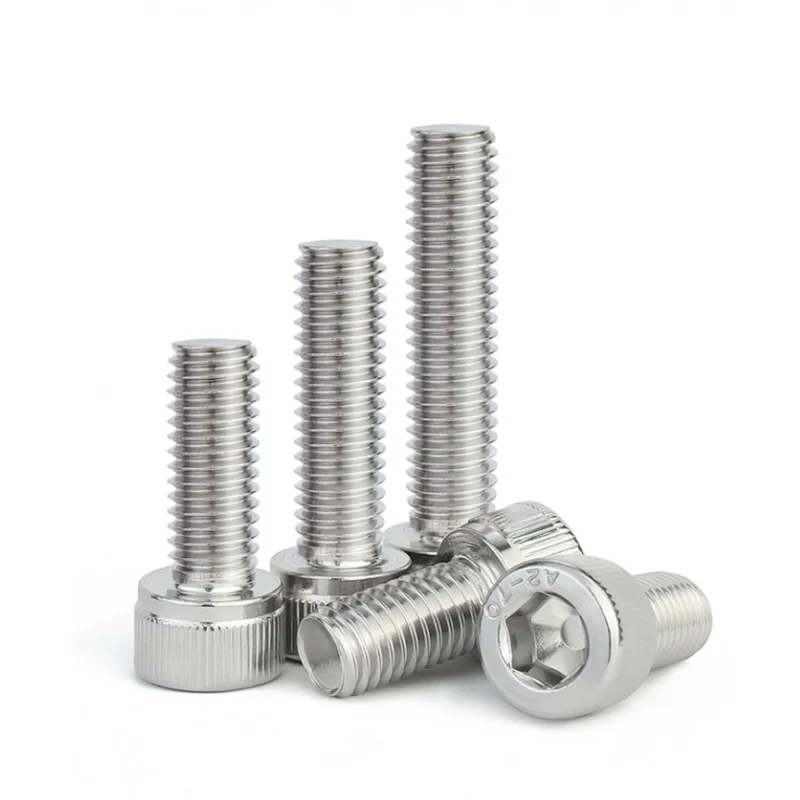 Hexagon Socket Head Screws M1.4 1.6 M2 M2.5 M3M4 304 Stainless Steel Hexagon Hex Socket Cap Head Bolt Screw Metric Thread Screws