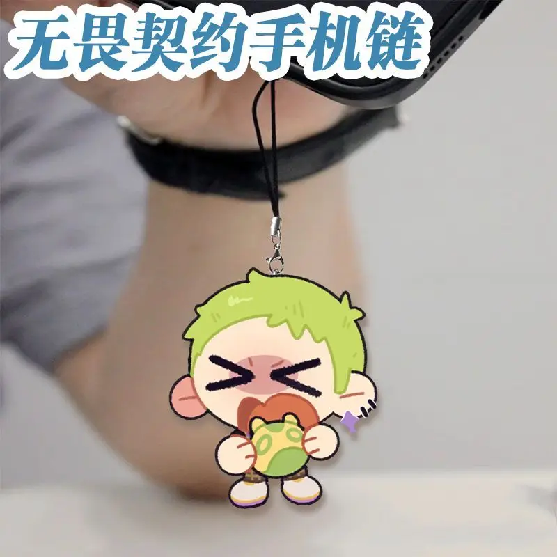الهاتف المحمول الحبل المفاتيح أنيمي VALORANT الاكريليك الهاتف سحر المجوهرات جراب هاتف تزيين مُثبت صديق هدية