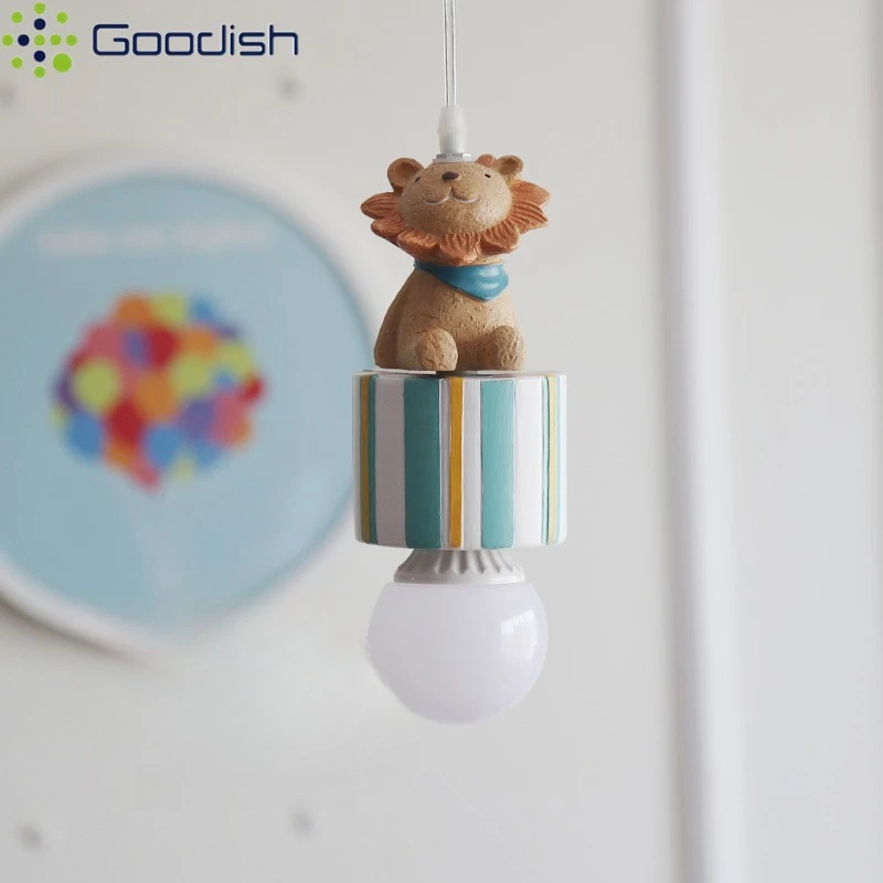 

Подарочная коробка, светодиодные подвесные светильники, подвесные светильники с героями мультфильмов для детской спальни, гостиной, столовой, украшения дома, свет, ресторан, бар