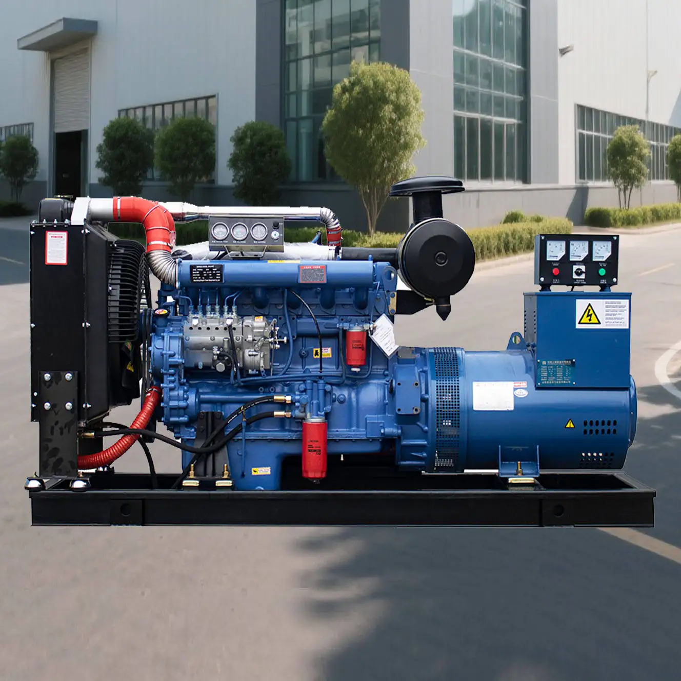 Industrial Power Generator 20kW Diesel Generator Set Open Frame Heavy Duty Alternator for Mining Oilfield Excavations