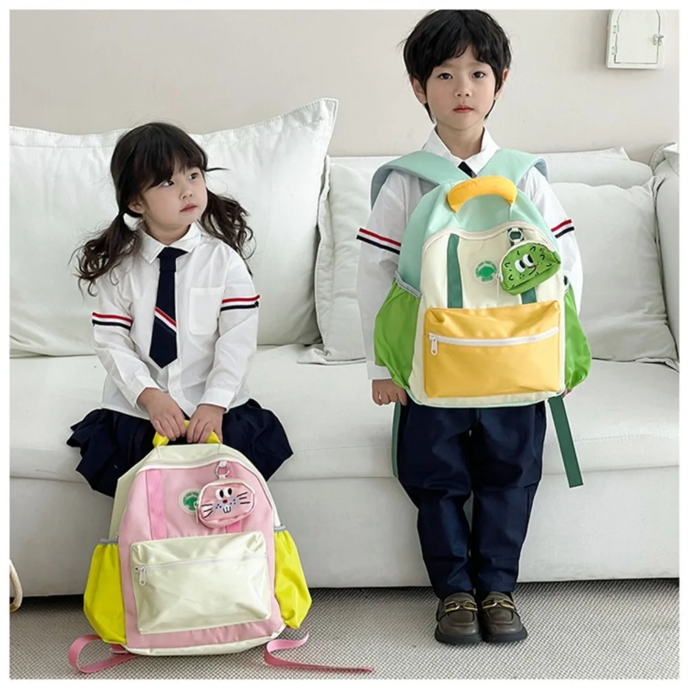 Breathable Cute Kindergarten Schoolbag Waterproof Colorful Fashion Children School Bags Ultra-light Casual