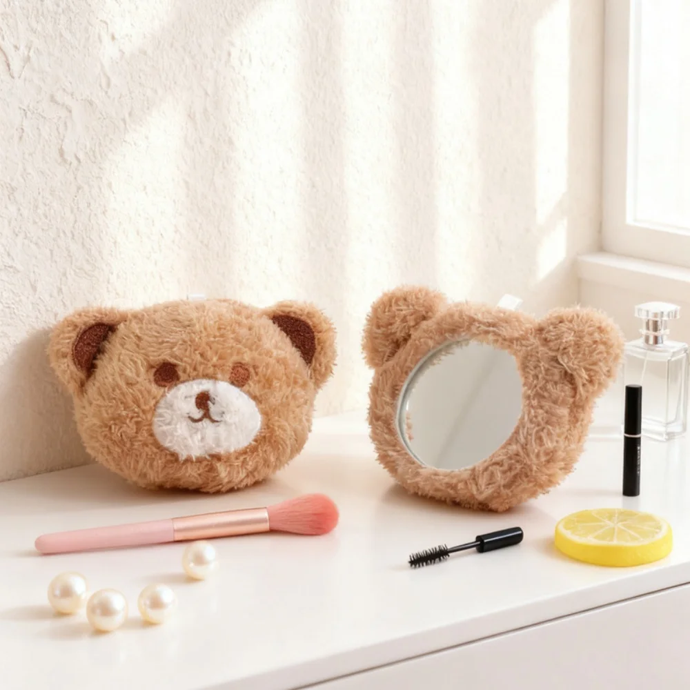 مرآة محمولة لطيفة وخفيفة الوزن وجيب صغير لمستحضرات التجميل، مرآة سفر محمولة عالية الوضوح لهدية السفر للفتيات #1