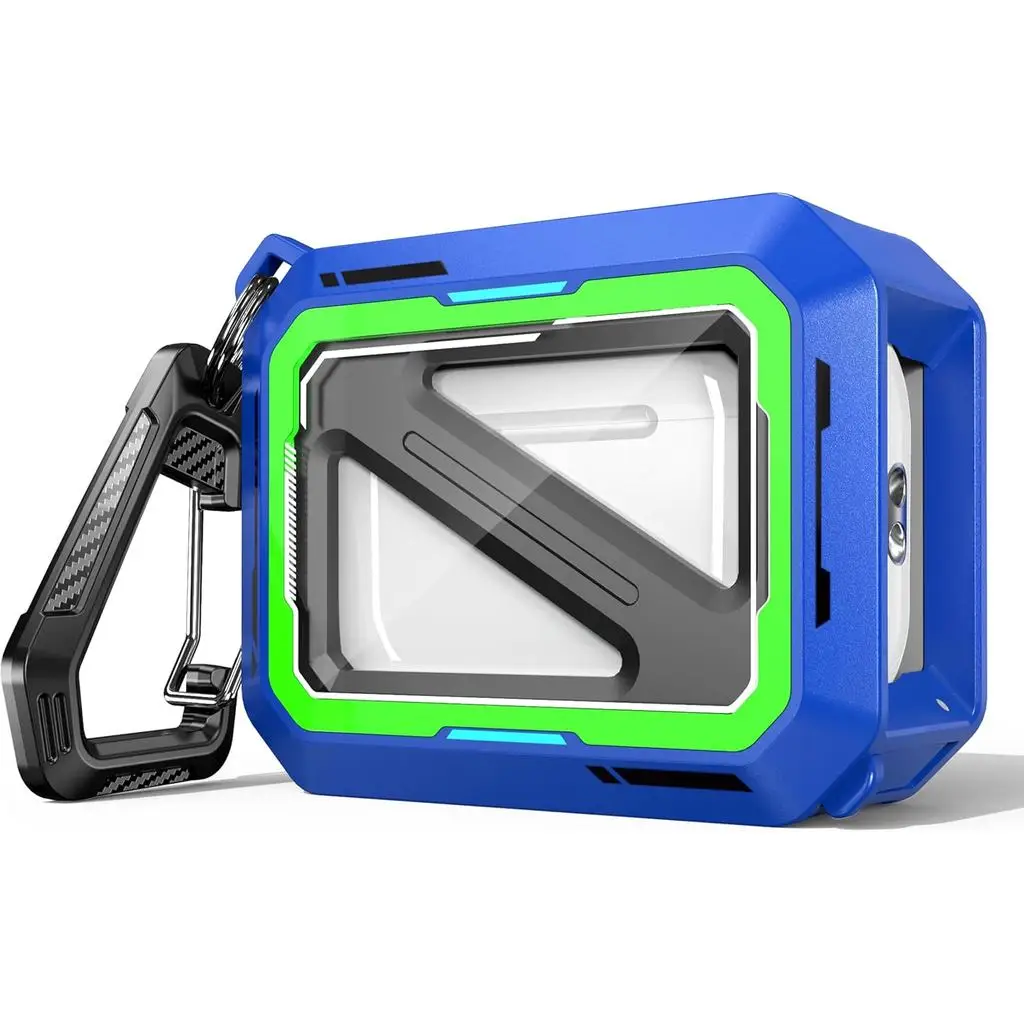 for AirPods Pro 3 Case 2025 Kit with a high-Transparency Window, Providing Military-Grade Protection Against Drops and Scratches
