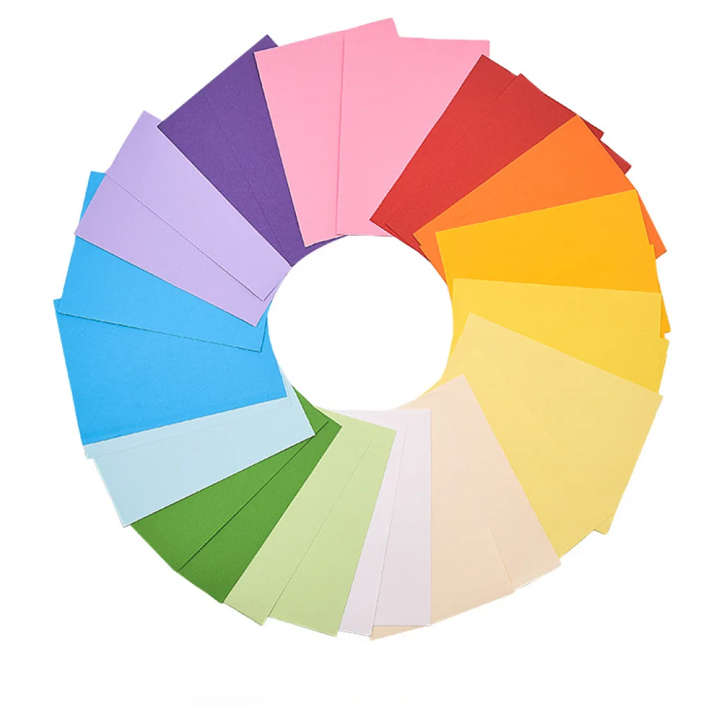 Premium A4 Colored Paper Sheets For Qiaoguan Handcrafts Folding Scrapbook DIY Material Office School Printing Paper Stationery