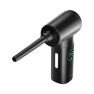 منفضة هواء مضغوطة محمولة، مروحة 2 في 1 ومكنسة كهربائية، منفضة لاسلكية للوحة المفاتيح، تنظيف الكمبيوتر، 7500 مللي أمبير أعلى 8 مبيعات مكنسة كهربائية للوحة المفاتيح - رقم 4