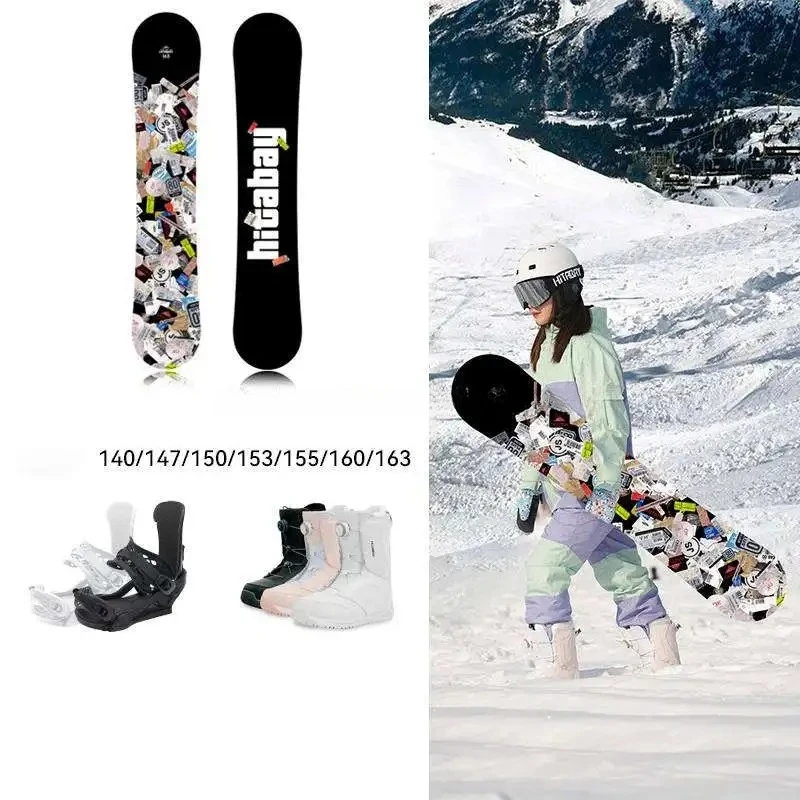 Logo personalizzato Attrezzatura da imbarco sulla neve Sci Sci Tavola da neve Srep sulla legatura della tavola da neve