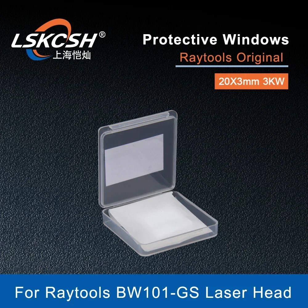  10Pcs/Lot Raytools Original Laser Protective Lens/Windows 20x3mm 3KW 211LCG0129 For Raytools Ospri QILIN HW970 Welding