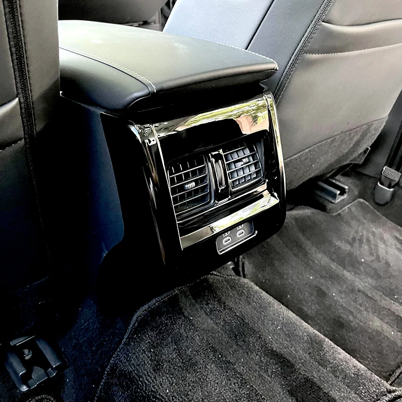 لوحة إطار ناقل الحركة لوحدة التحكم المركزية باللون الأسود ABS لسيارة تويوتا كامري 2025 9th-Gen - مجموعة ترقية الكسوة الداخلية الممتازة #4