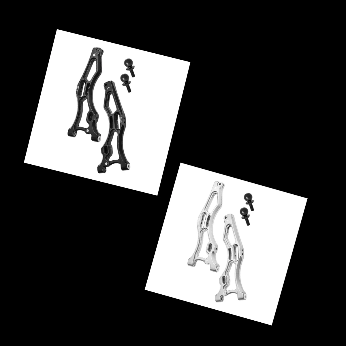 

GPM Aluminum Front Lower Arms For ARRMA 1/8 Kraton 6S Notorious Big Rock Outcast RTR-ARA106060