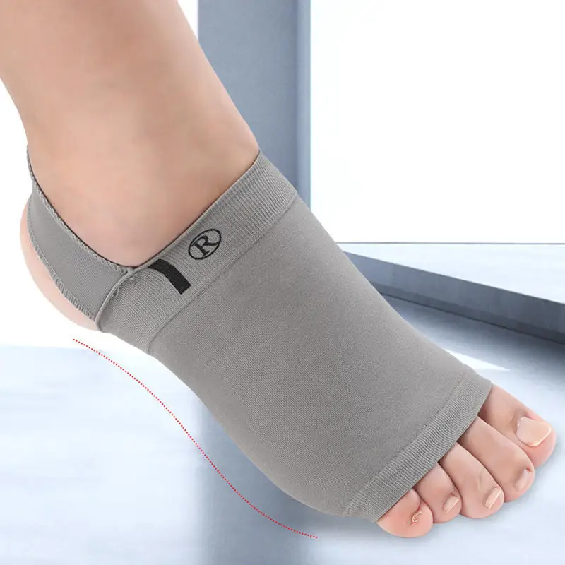 1 Paar Compressie Fasciitis Plantaris Sokken Enkelbrace Ondersteuning Mouwen & Steunzool Voet Compressie Mouwen Achilles Tendonitis