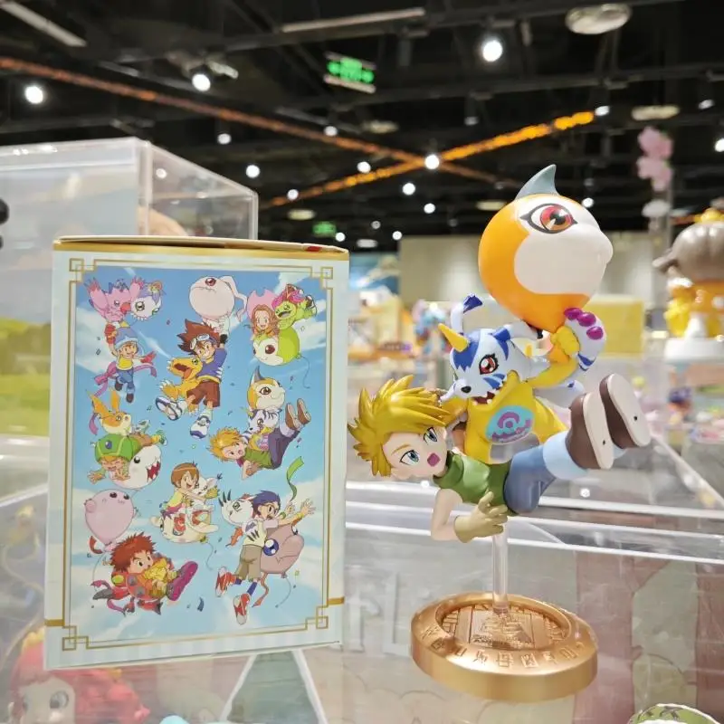В наличии, хит продаж, оригинальный воздушный шар Digimon Adventure, посвященный 25-летию, серия приключений, модная слепая коробка, игрушки, аниме, экшн-фигурки, подарки