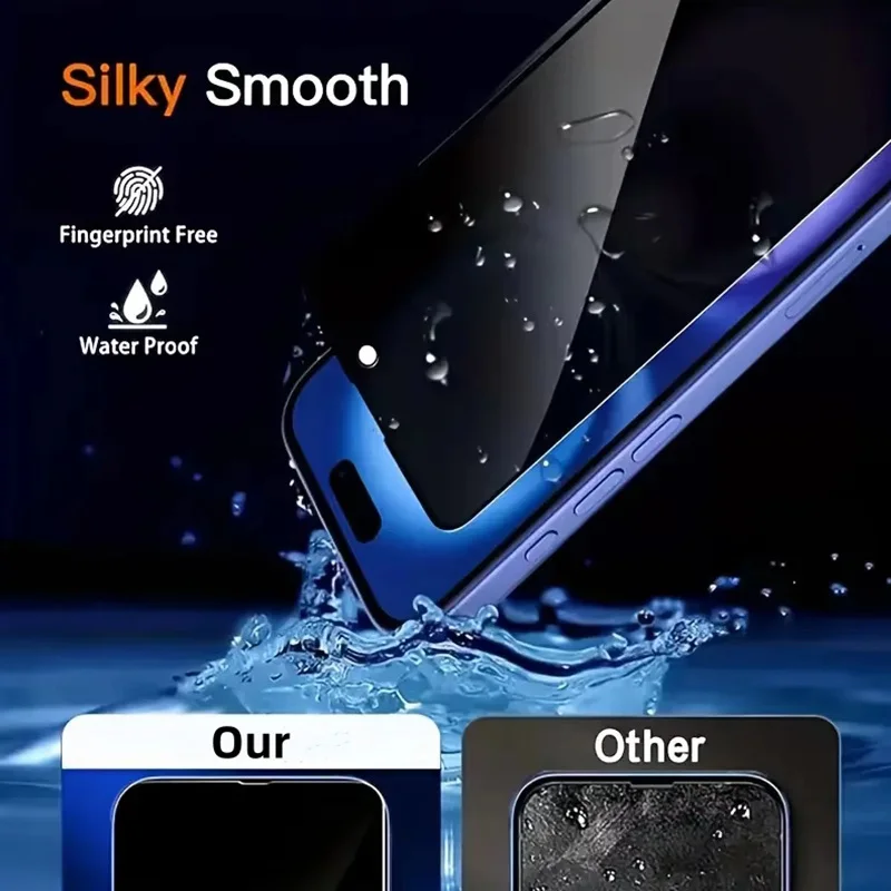 5 sztuk szkła antyszpiegowskiego do Samsung S25 S24 S23 S26 Ultra FE A57 A56 A55 A16 A07 A37 A36 A54 A26 A17 A73, osłona ekranu chroniąca prywatność — zdjęcie produktu 4