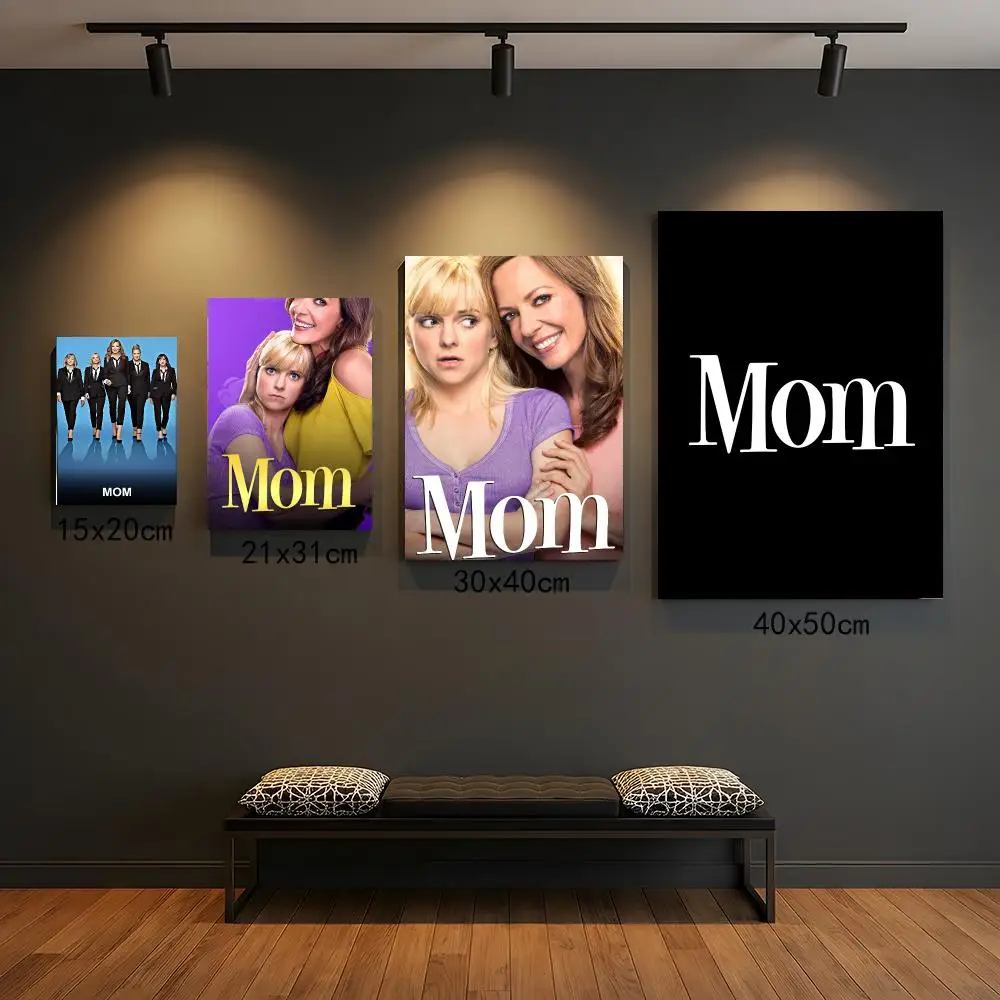 tv series M-Mom-M Painting Calligraphy Elegant Botanical Decor for Living Room Modern Interior Design