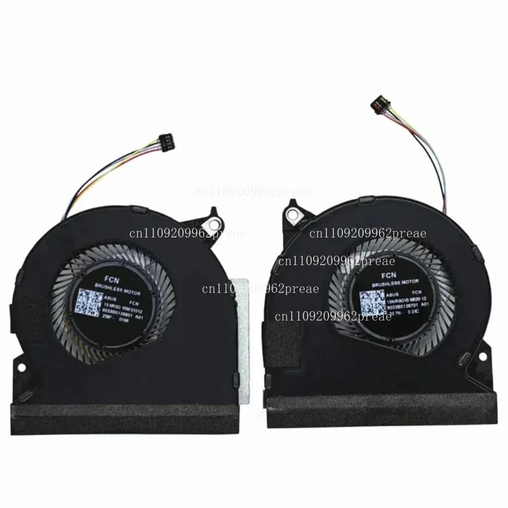 S For ASUS ROG Ally (2023) RC71L CPU GPU Cooling Fan - FQW1 DFS150705B10T FQW0 DFS5F22B049546, DC5V 0.5A