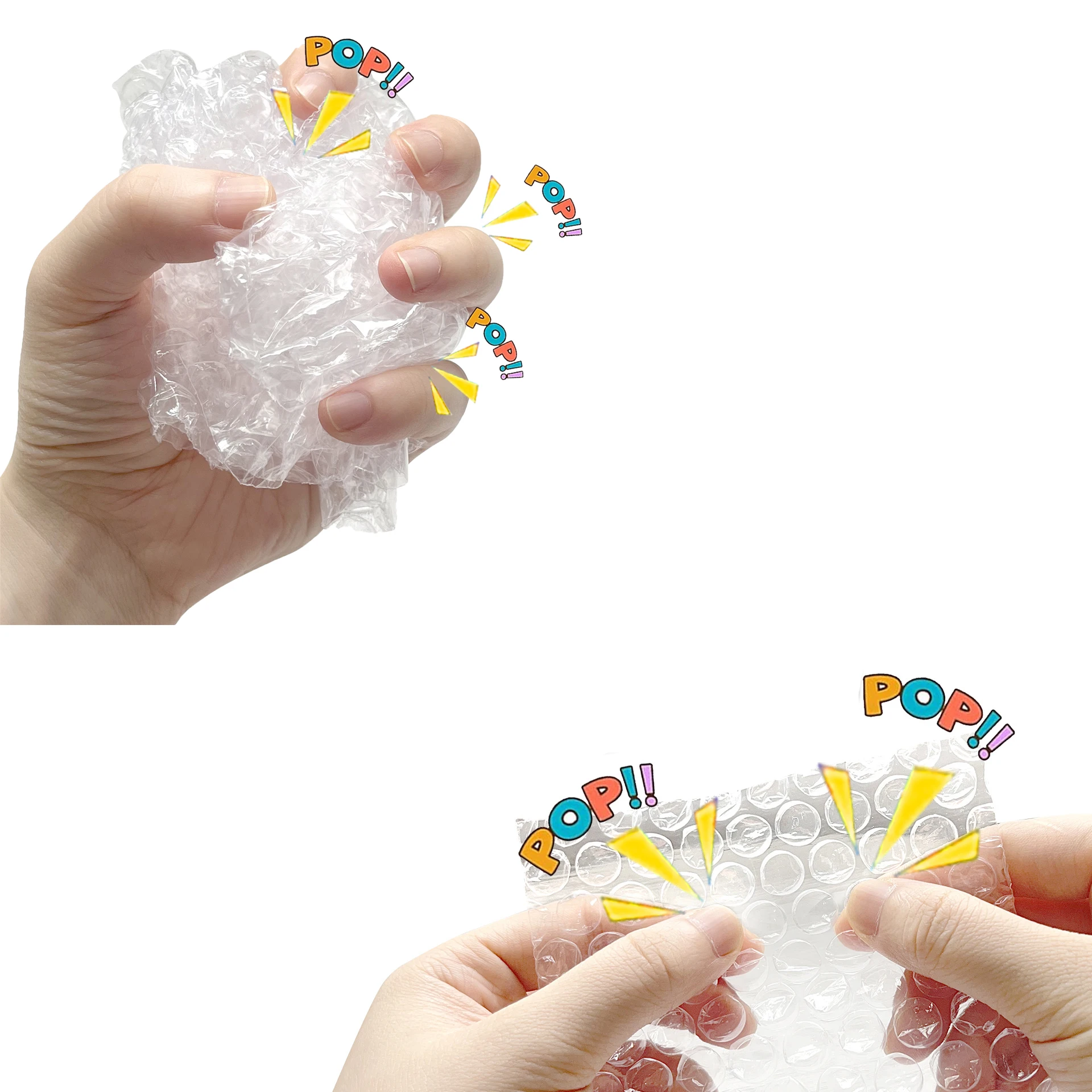 Papier à bulles de décompression, jouet de décompression, Film à bulles, outil de décompression et de libération amusant