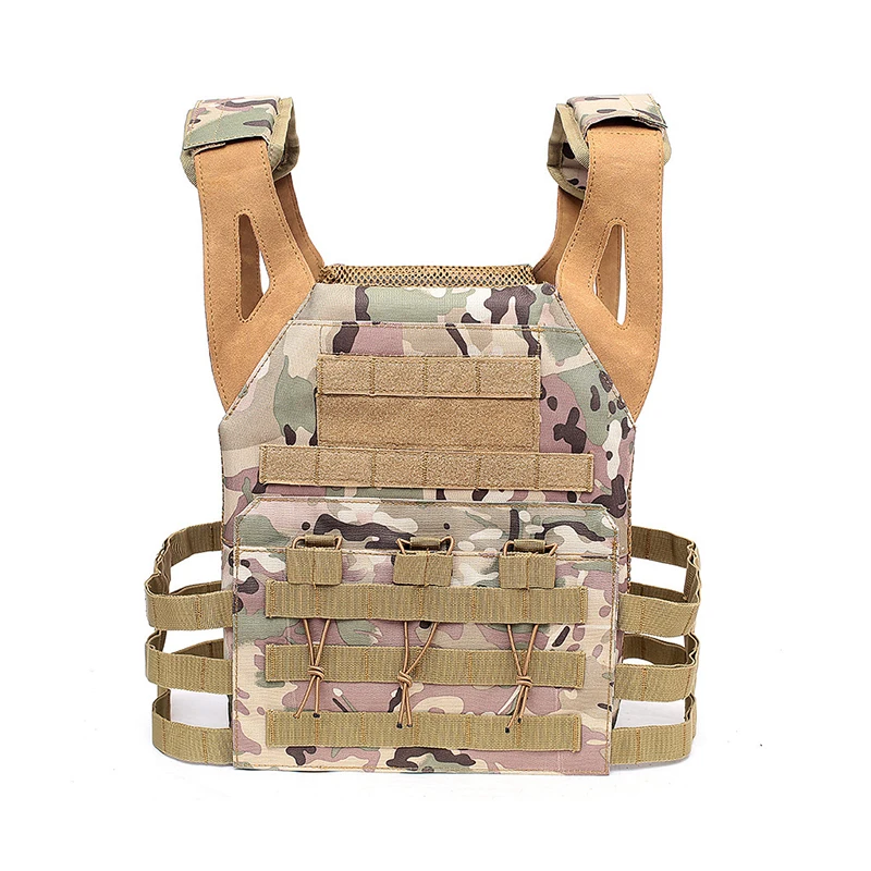 Tactical JPC Vest Body Armor Hunting Carrier Airsoft CS Combat MOLLE Camo Military Vest Paintball Game Body Armor Gear