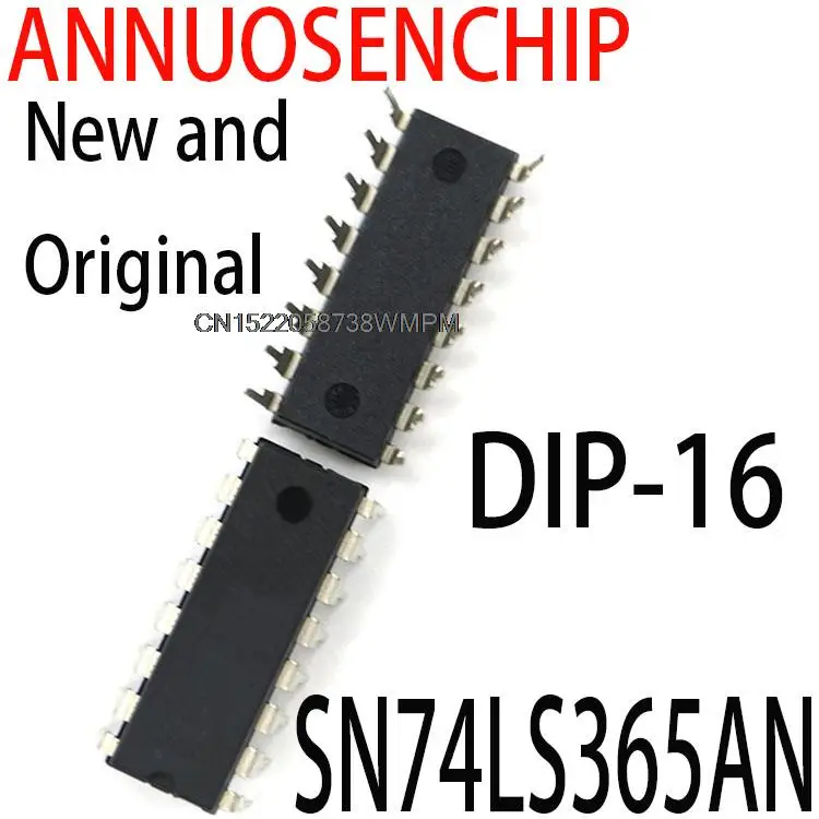 10PCS New and Original 74LS365AN 74LS365 DIP-16 SN74LS365AN