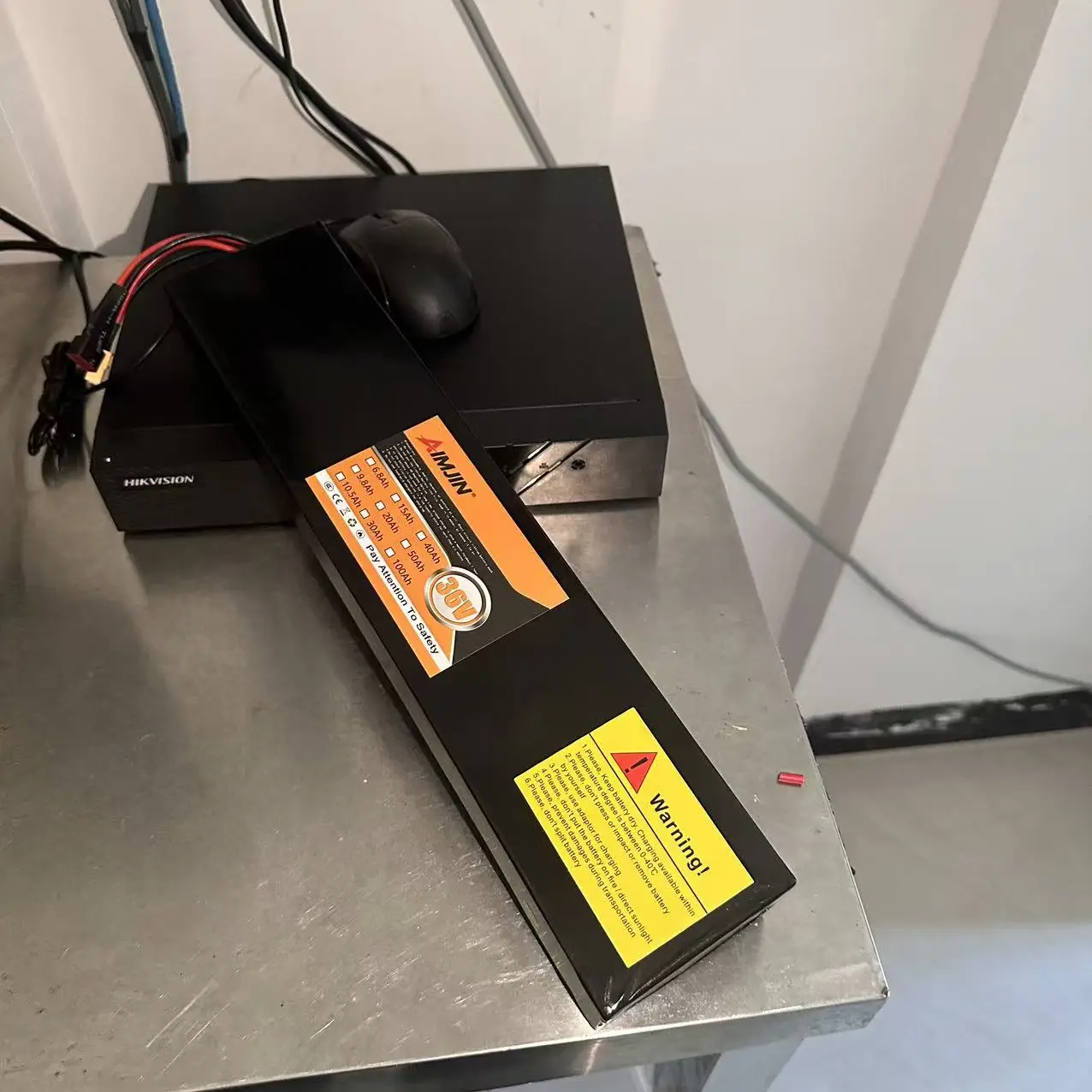 36V 15000mAh 10S4P Lithium Battery Pack High Capacity with BMS, Replacement for 750W-1000W Bicycle Scooter Long Range Use