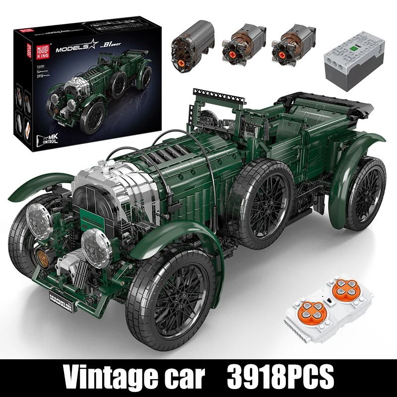 Mould King 13191 – Mould King Oldtimer Bentley 7