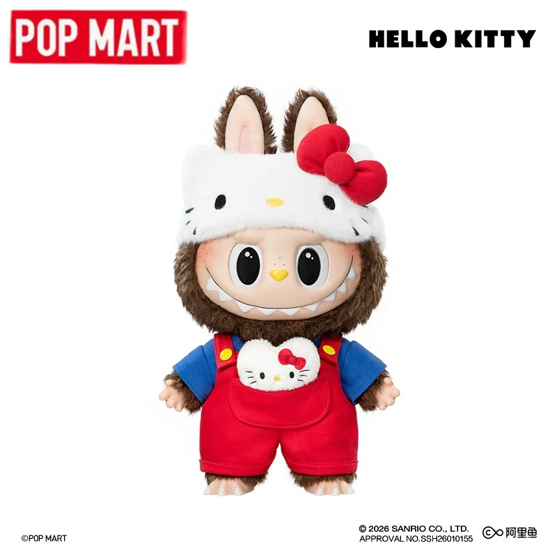 

2026 New POPMART THE MONSTERS LABUBU X HELLO KITTY Vinyl Doll series Blind Box Guess Bag Desktop Decoration Blind Bag Toys Anime