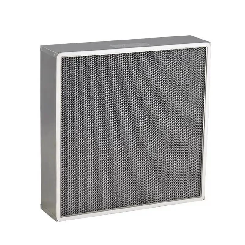 High Efficiency Particulate Air Filter Glass Fiber High Temperature Filter