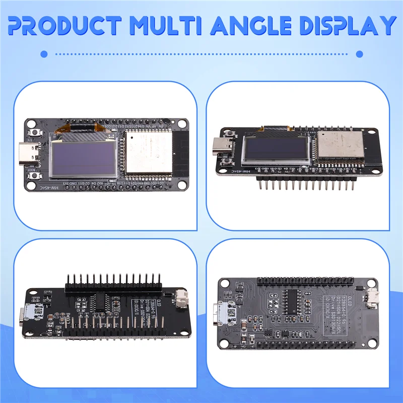 

Well Made-ESP32 ESP-WROOM-32 WIFI Development Board Module CH340 With 0.96 OLED Display For ESP32 OLED