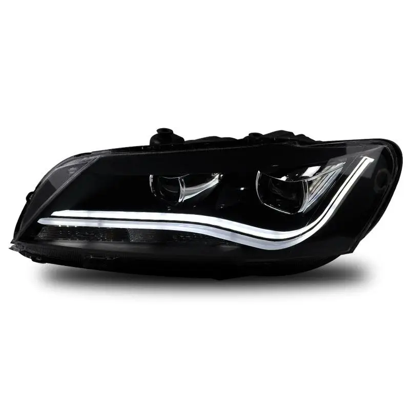 FOR Longding dedicated to 11-14 Passat xenon headlamps bifocal lens LED headlight assembly