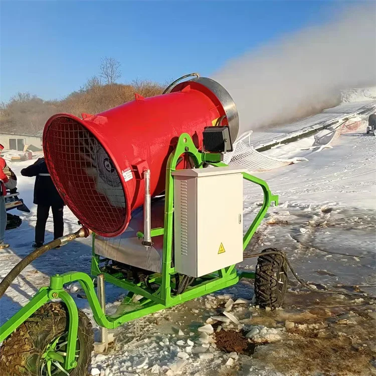 2024 Nuova macchina per la produzione di neve per resort di sci/canna da neve Vendite dirette in fabbrica ad alta efficienza