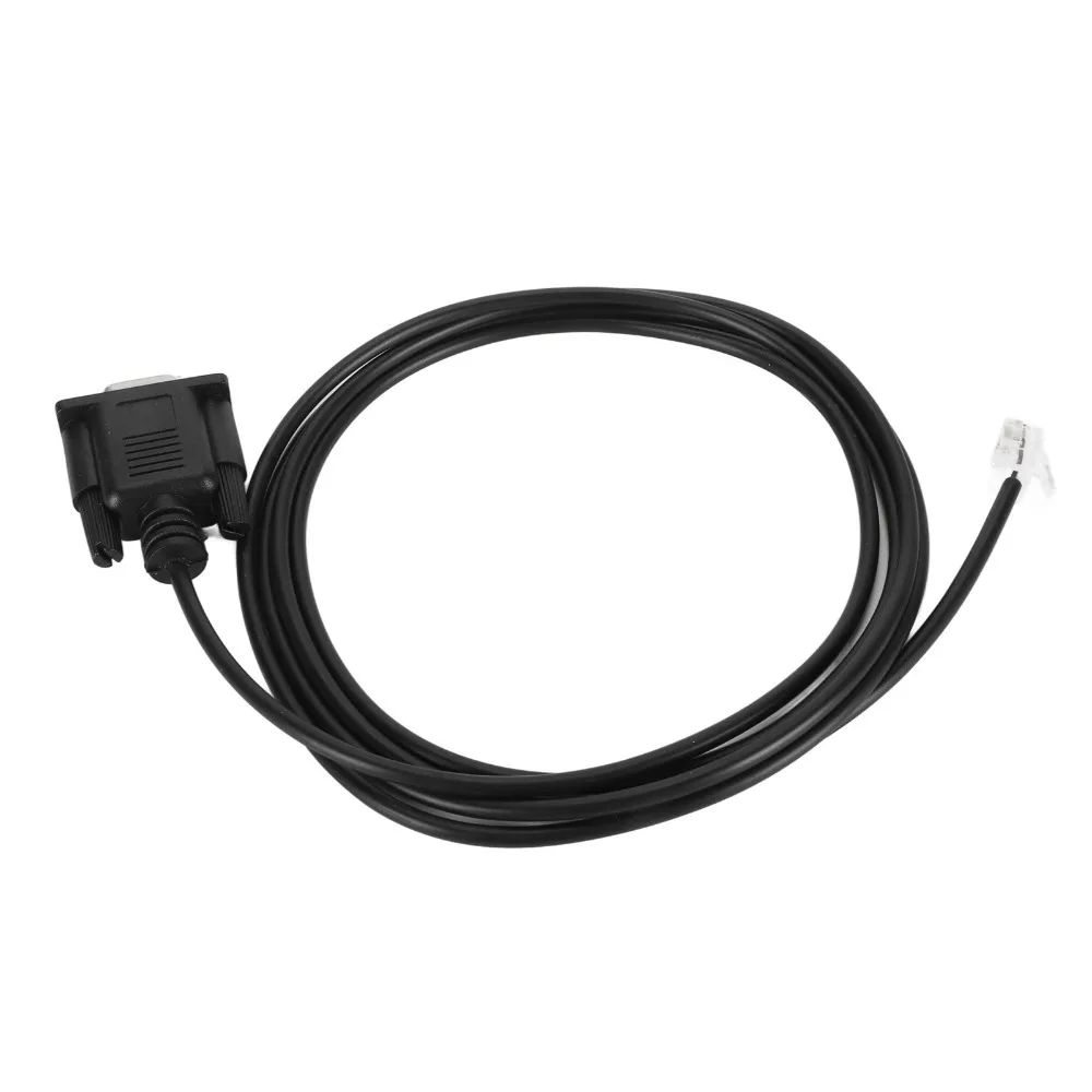 Female RS232 DB9Pin Female to RJ11 RJ12 Plug and Play 6P6C LAN Network Serial Console Cable for Leadshine Stepper Devices