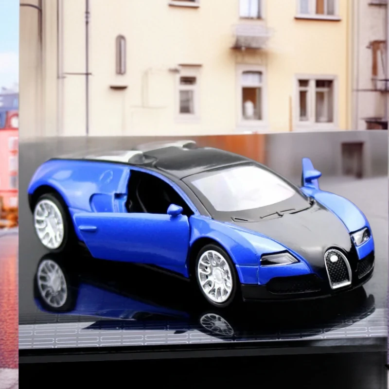 1:36 سيارة رياضية عالية محاكاة دييكاست سبيكة معدنية نموذج سيارة التراجع جمع الاطفال لعبة الهدايا