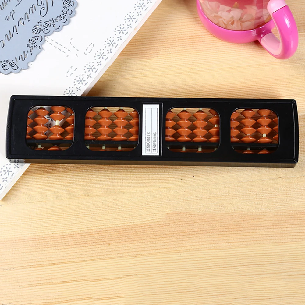 17 Digits Abacus Soroban Beads Column Traditional Kid School Math Learning Aids Chinese Japanese Calculator Counting Abacus
