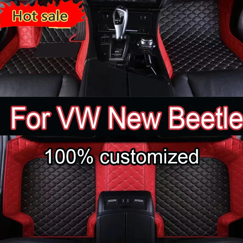 Car Floor Mat For VW New Beetle 1998~2011 Waterproof Tapetes Para Automovil Car Mats Floor Tapis Voiture Car Accessories