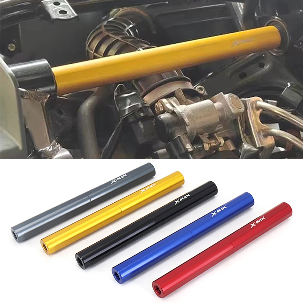 For YAMAHA XMAX X-MAX 250 300 125 Motorcycle Frame Engine Reinforcing Bar Bracket Stabilizer Rod Rear Struts XMAX300 XMAX250