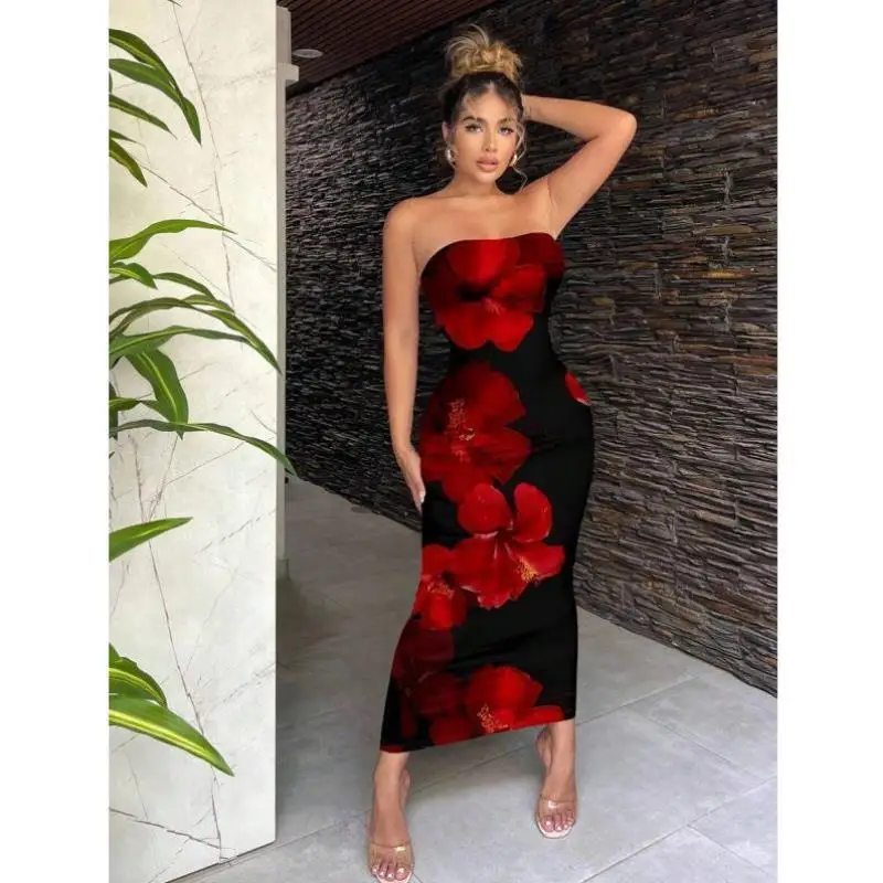 

G 756 New Cross-Border Casual Sexy Red Bla Color Blo Holiday Sle Men's Seven Sve Length Sportswear Set