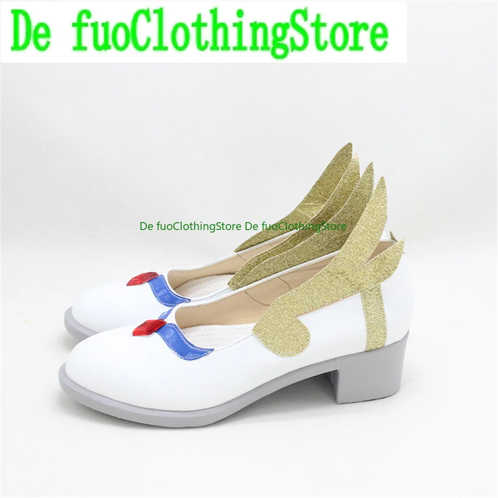 ร้านเสื้อผ้าเดฟู รองเท้าคอสเพลย์เกม Genshin Impact ตัวละครกันยู สำหรับงานฮาโลวีน คริสต์มาส งานปาร์ตี้ อนิเมะ