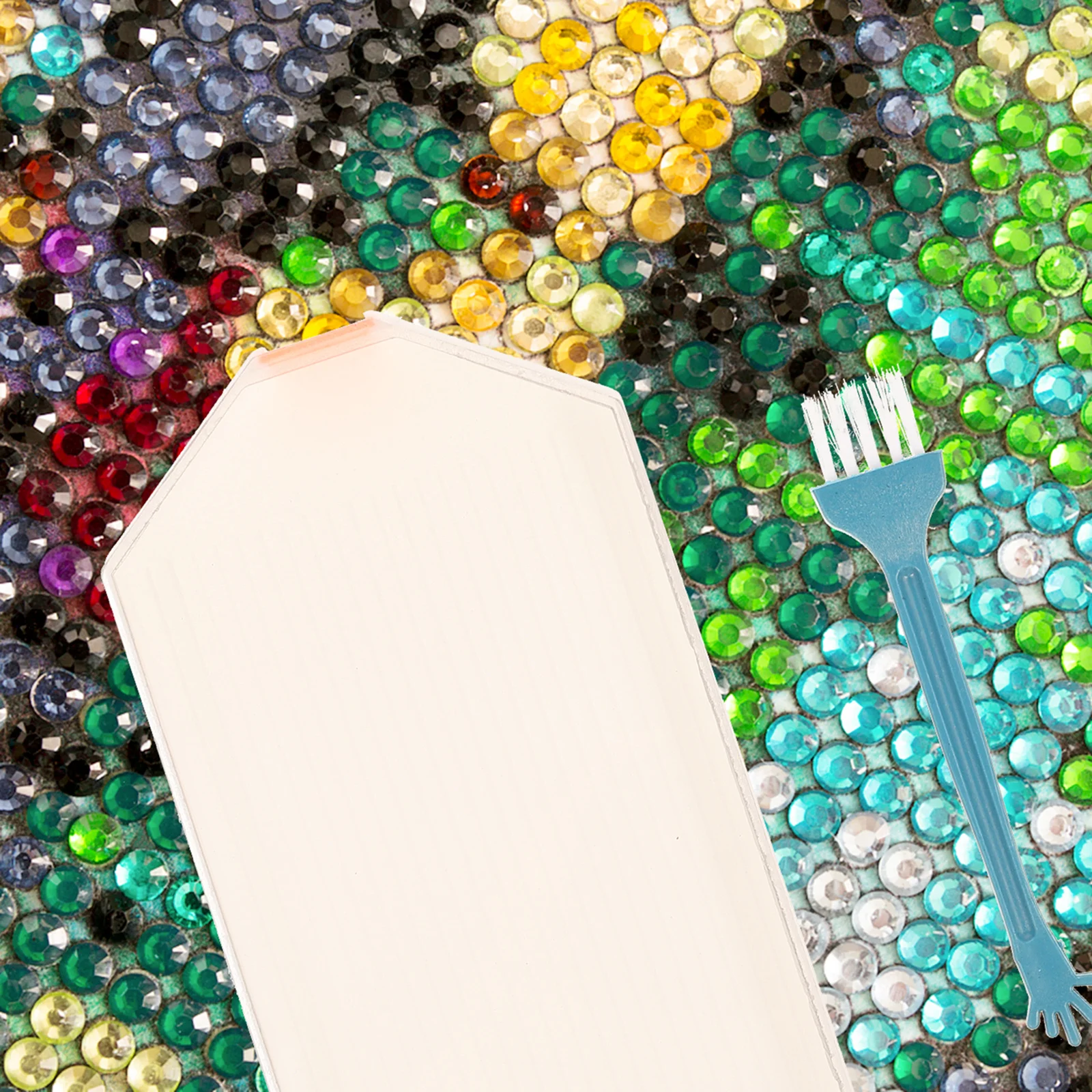 

2 set Diamond Drawing Tray Assorted Color Bead Sorting Tray For Diy Nail Art Rhinestone Plate Point Drill Tools Container