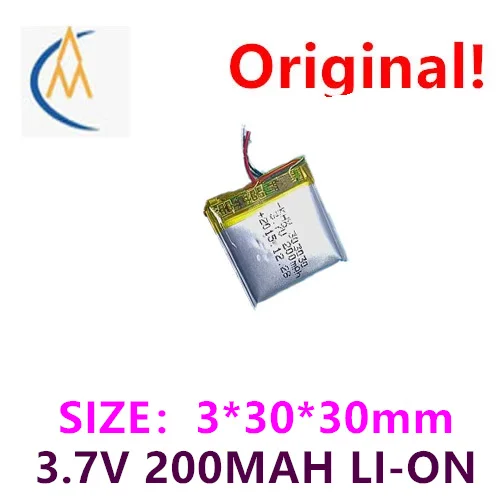200MAH polymer battery 303030 beauty device smart watch shaver sound pickup beauty eye recording second-line 3.7V