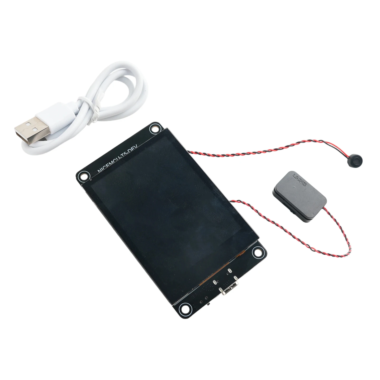 2.8″ Capacitive Serial Port Touchscreen Gyroscope T&H Sensor WIFI &BLE Module +Microphone Speaker LVGL Tuya AI Development Board