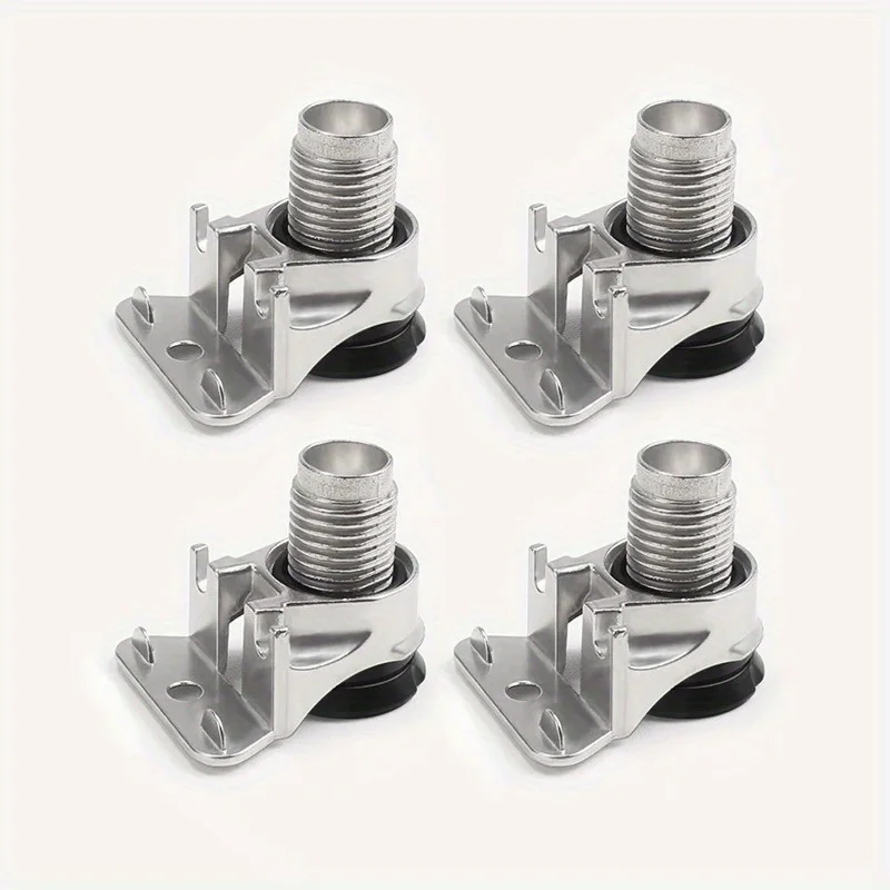 4Pcs Furniture Levelers Table Feet Heavy Duty Adjustable Furniture Cushion Foot for Table, Wardrobe, TV Cabinet Load 175KG