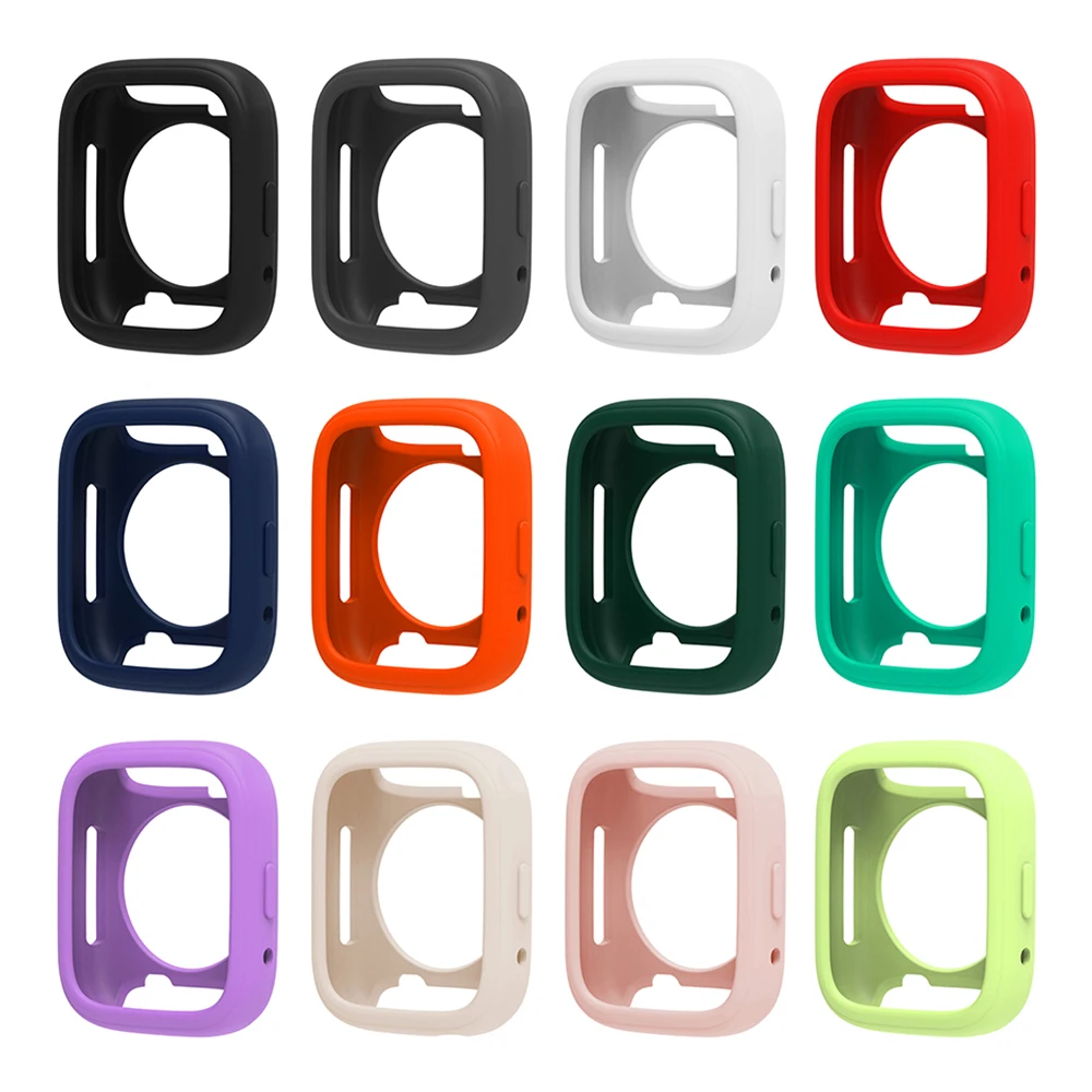 Soft Silicone Protective Case For Redmi Watch 3 Active/Lite Protector Shell Cover Frame Bumper Accessories